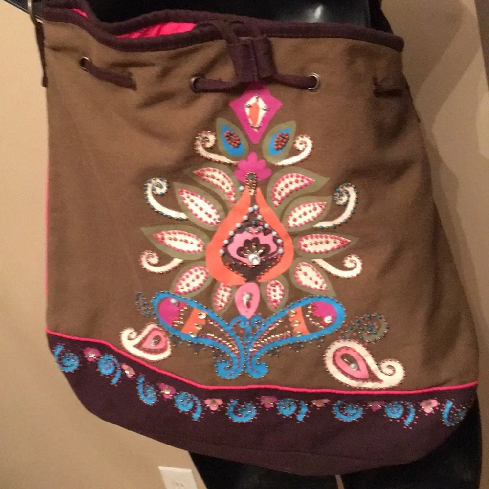 Beautiful decorative Fabric Hobo Bag